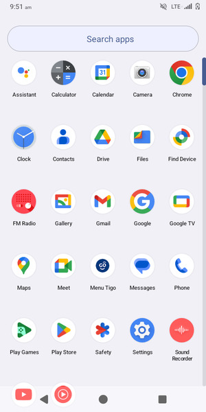 Select Settings