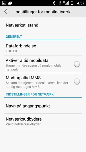Vælg Navn på adgangspunkt