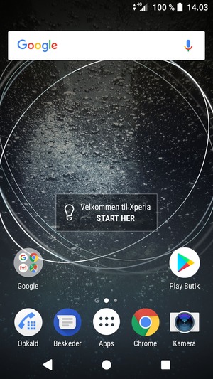 Vælg Apps