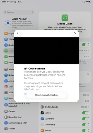 Scannen Sie den QR-Code
