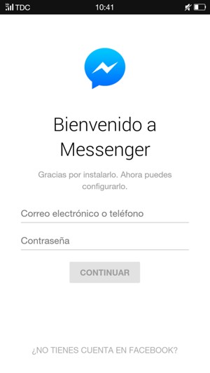 Su aplicación está lista para usar