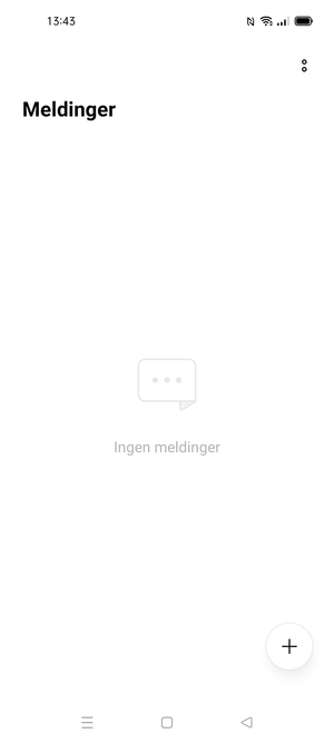 Velg menyknappen