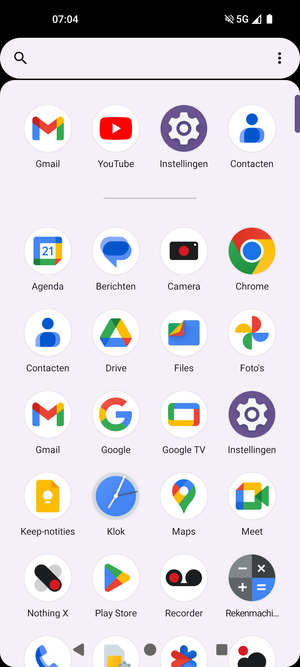 Selecteer Instellingen