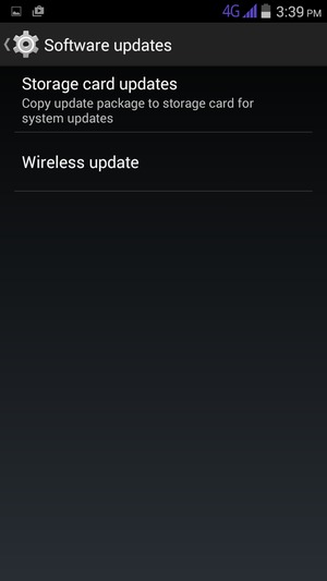 Select Wireless update