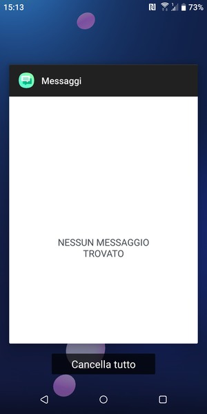 Seleziona Cancella tutto
