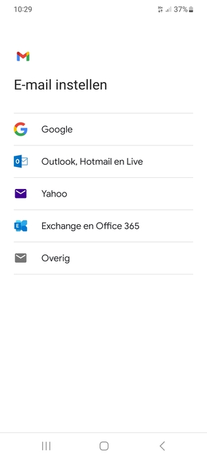 Selecteer Overig