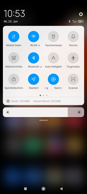 Schalten Sie WLAN und Bluetooth aus