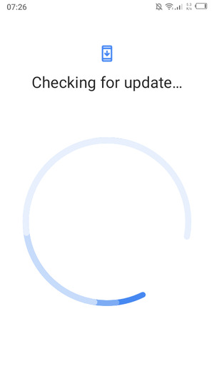 Wait for the search to finish