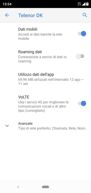 Seleziona Avanzate
