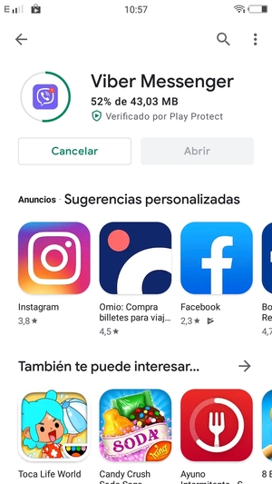 Espere a que el proceso de instalación finalice