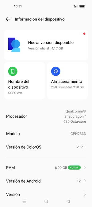 Seleccione Buscar actualizaciónes