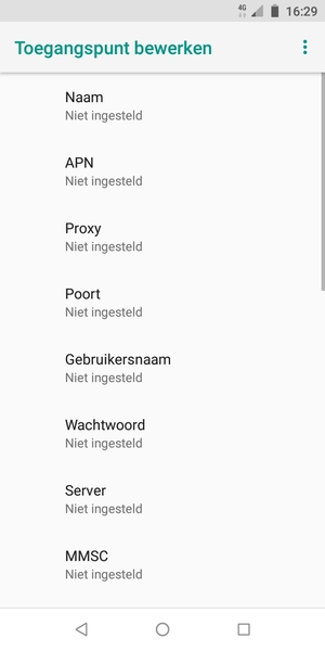 Voer mms-gegevens in