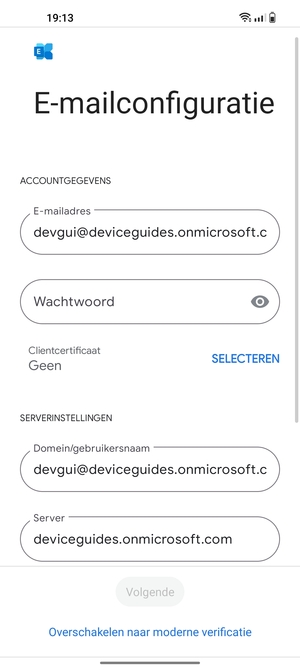 Voer uw wachtwoord in