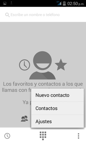 Seleccione Ajustes