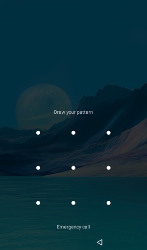 Your tablet is now secure with a screen lock