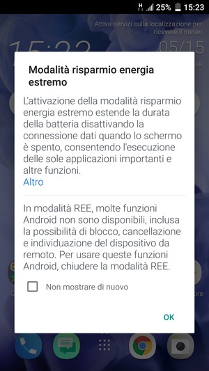 Seleziona OK