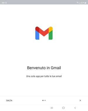 Seleziona AVANTI