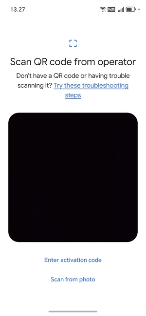 Scan the QR code