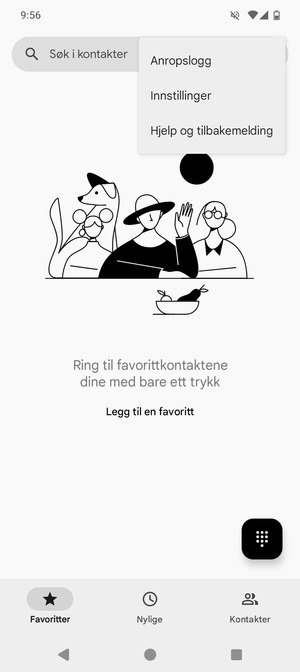 Velg Innstillinger