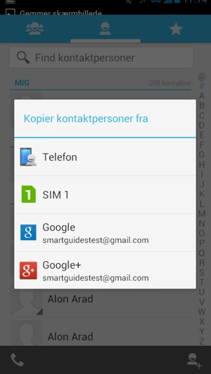 Vælg SIM