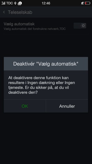 Vælg OK