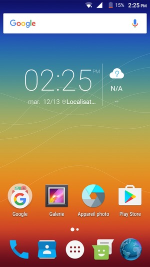 Sélectionnez Play Store