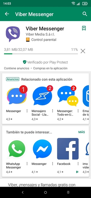 Espere a que el proceso de instalación finalice