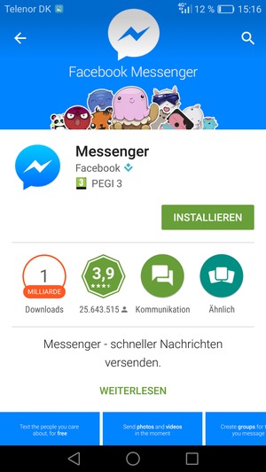Wählen Sie INSTALLIEREN