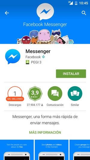 Seleccione INSTALAR