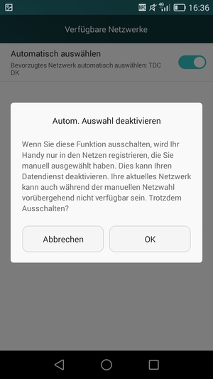 Wählen Sie OK