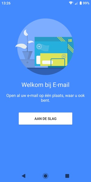Selecteer AAN DE SLAG