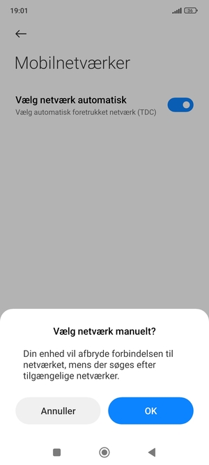 Vælg OK