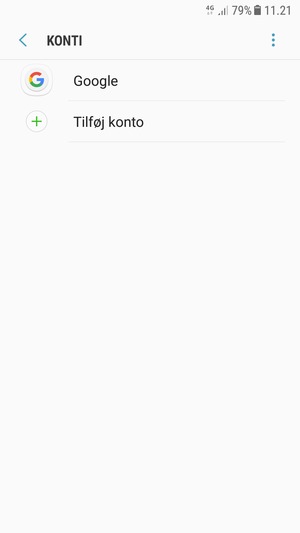 Vælg Google