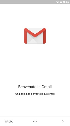 Seleziona AVANTI