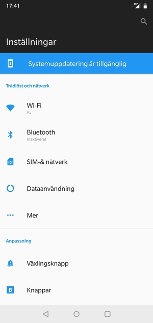 Välj Mer