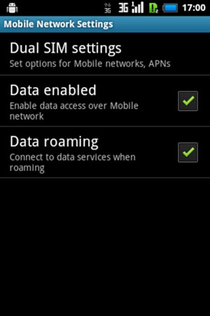 If your screen looks like this, select Dual SIM settings