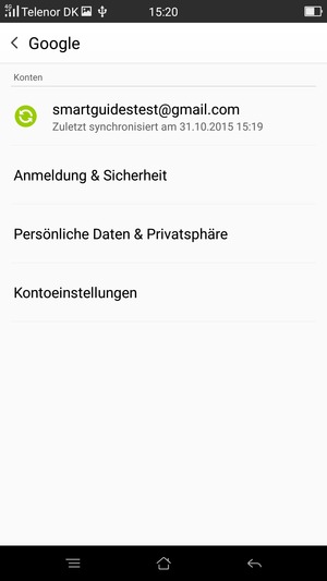 Wählen Sie Ihr Konto