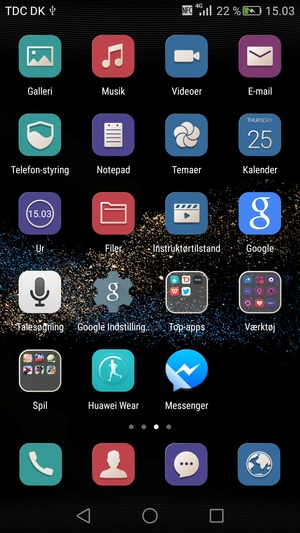 Vælg E-mail
