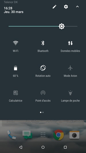 Désactiver le Wi-Fi et le Bluetooth