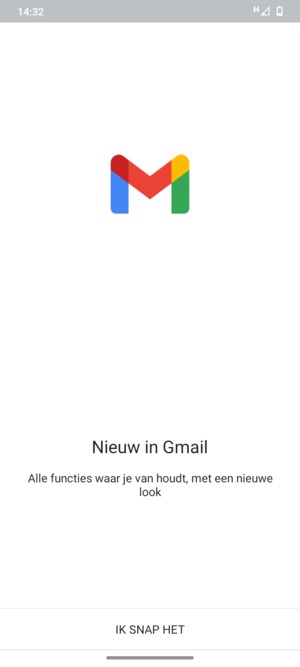 Selecteer IK SNAP HET