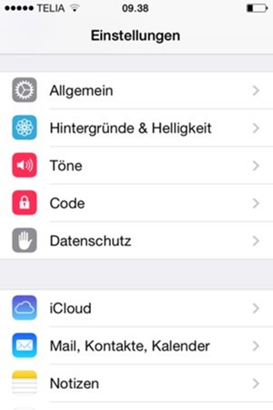Wählen Sie Code