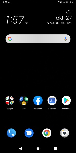 Swipe opad
