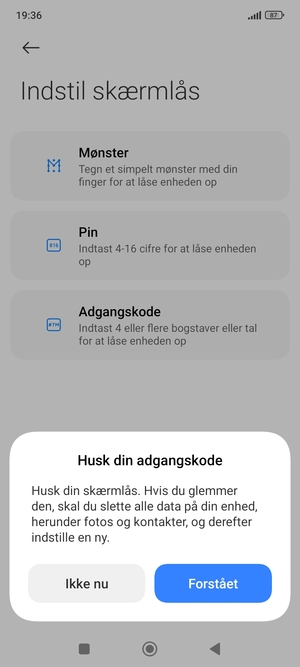 Vælg Forstået