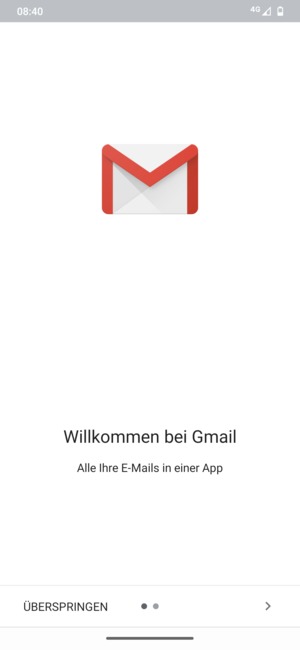 Wählen Sie WEITER