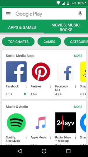 Select the Search bar