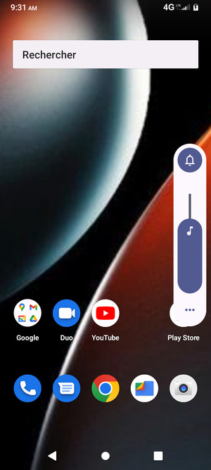 Pour modifier le profil sonore, sélectionnez Son