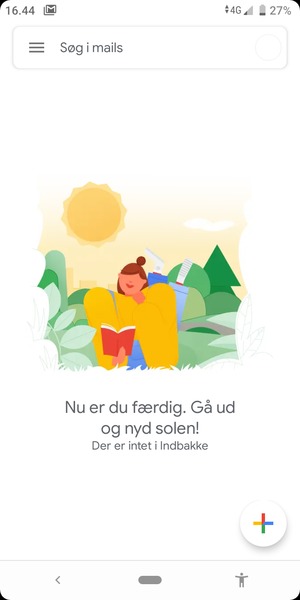 Din Hotmail er klar til brug