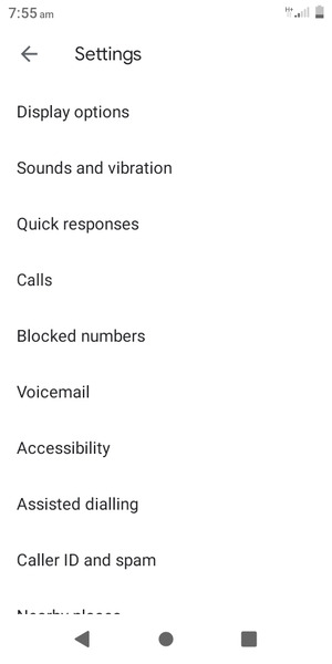 Select Voicemail