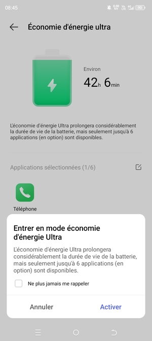 Sélectionnez Activer