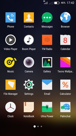 Select Settings